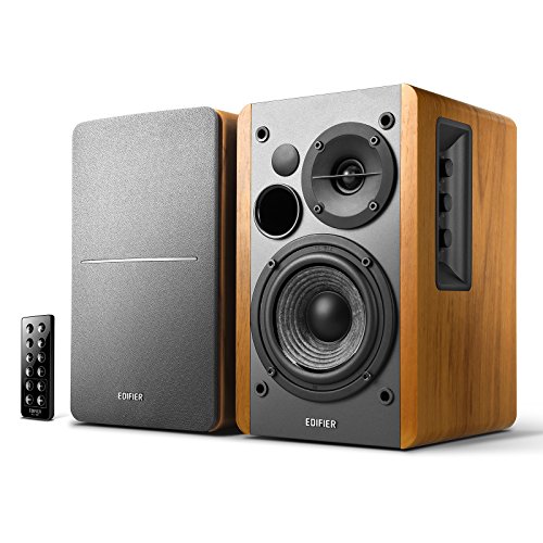 Edifier R1280DB Powered Bluetooth Bookshelf Speakers (Black) - John Pierce Auto Care