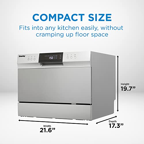 Danby DDW631SDB Countertop Dishwasher Stainless - John Pierce Auto Care