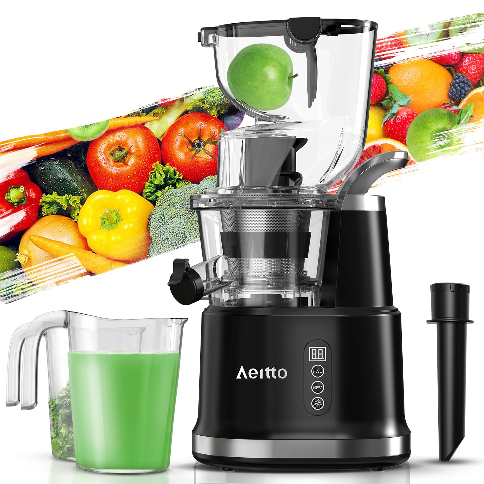 Aeitto Portable Masticating Juicer and Nutrient Extractor - John Pierce Auto Care