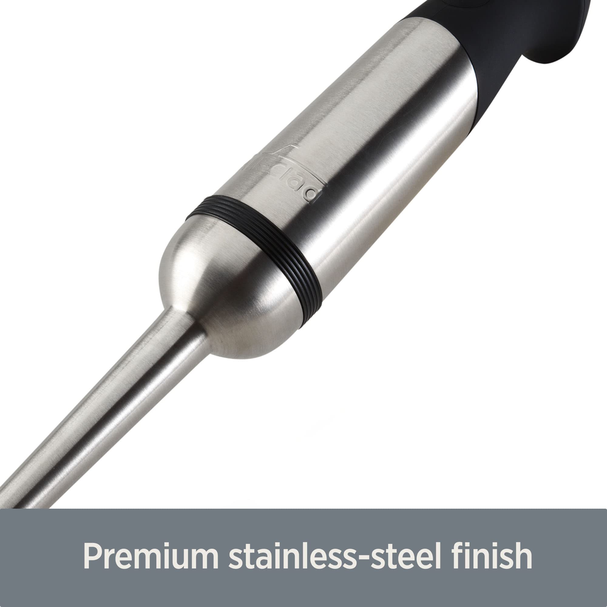All-Clad 600-Watt Stainless Steel Immersion Blender with Detachable Shaft - John Pierce Auto Care
