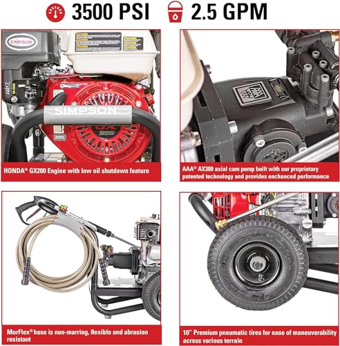 SIMPSON PowerShot Professional Pressure Washer - John Pierce Auto Care