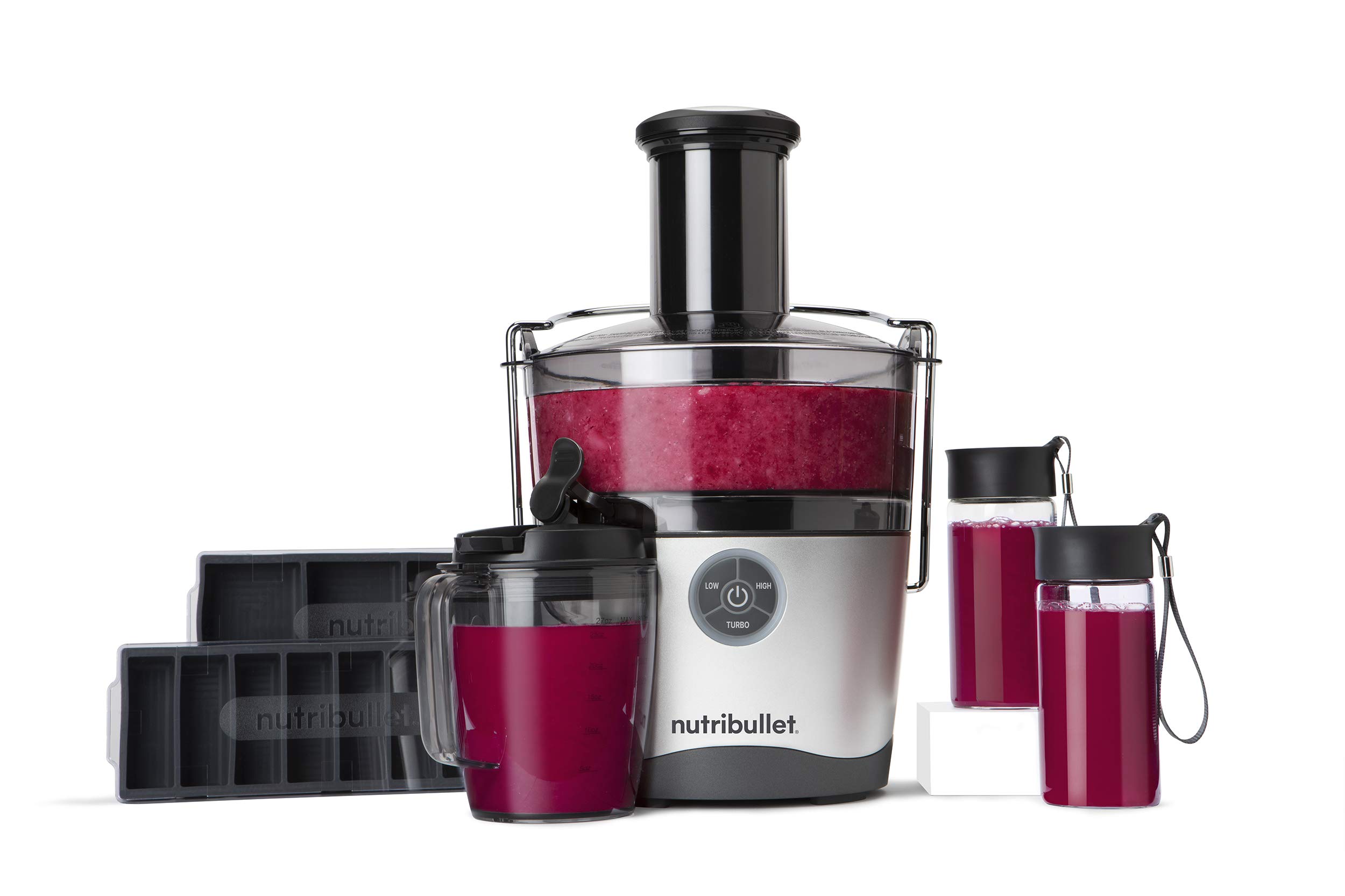 NutriBullet Juicer Pro Silver Centrifugal Juicing Machine - John Pierce Auto Care