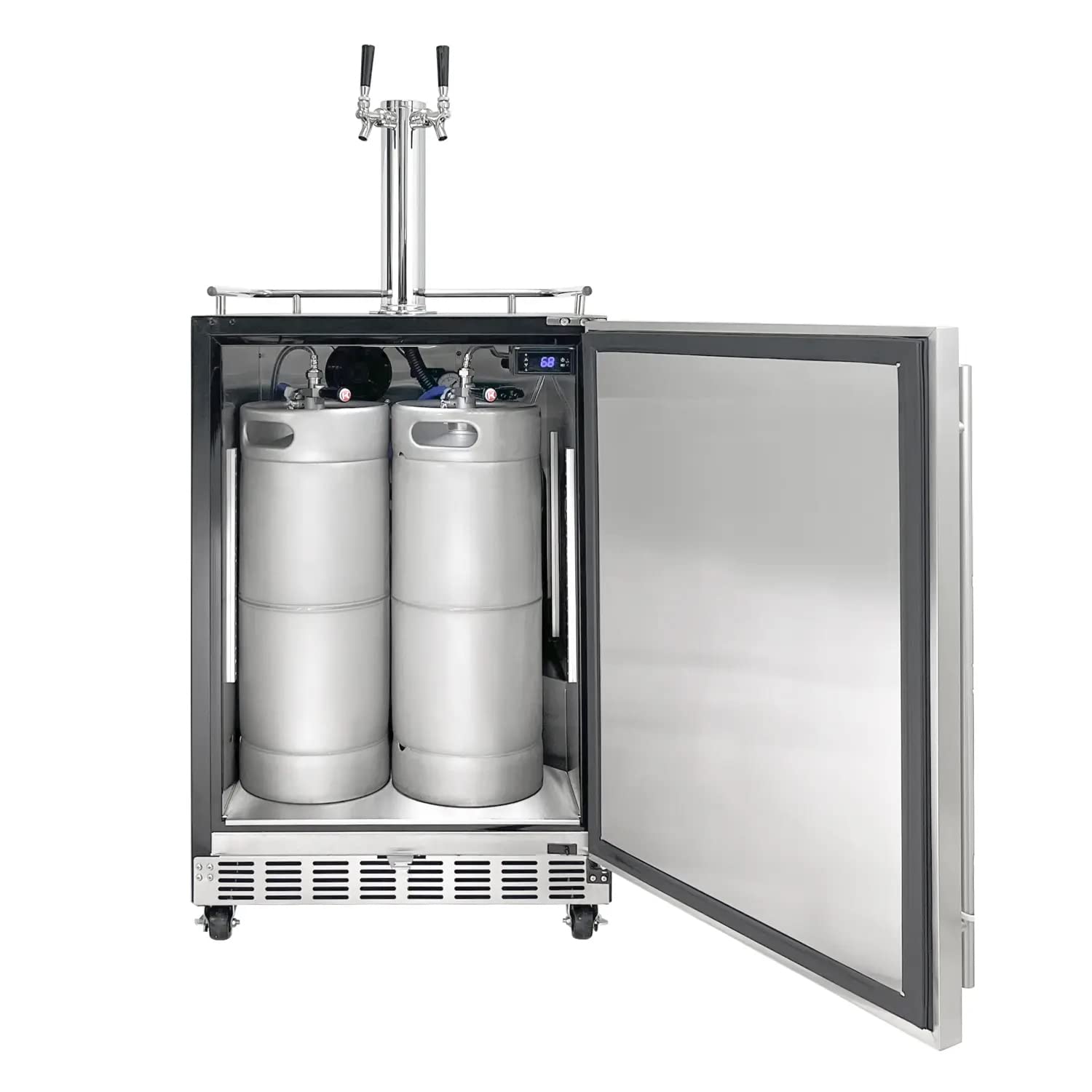 Kegco HK38BSU-2 Dual Faucet Under-Counter Kegerator - John Pierce Auto Care