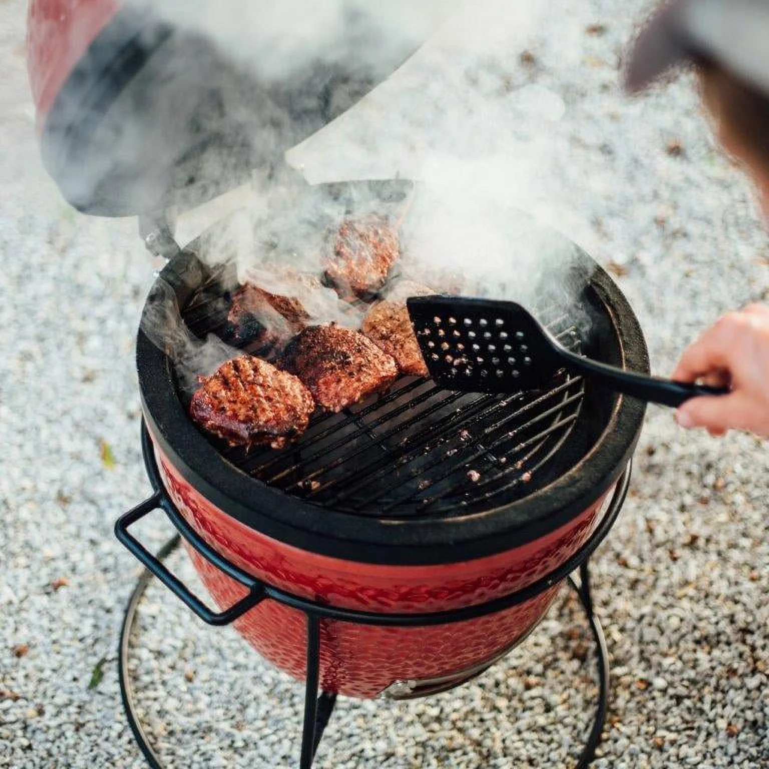 Kamado Joe Joe Jr Kamado Charcoal Grill - John Pierce Auto Care