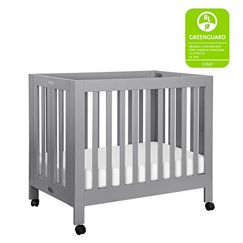 Babyletto Origami Mini Crib Grey - John Pierce Auto Care