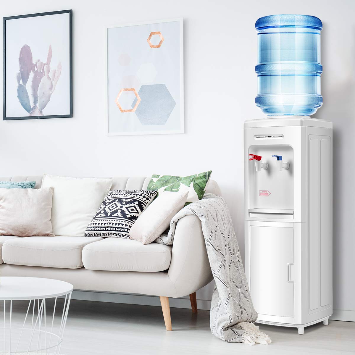 Giantex Electric Loading Hot and Cold Water Dispenser - John Pierce Auto Care