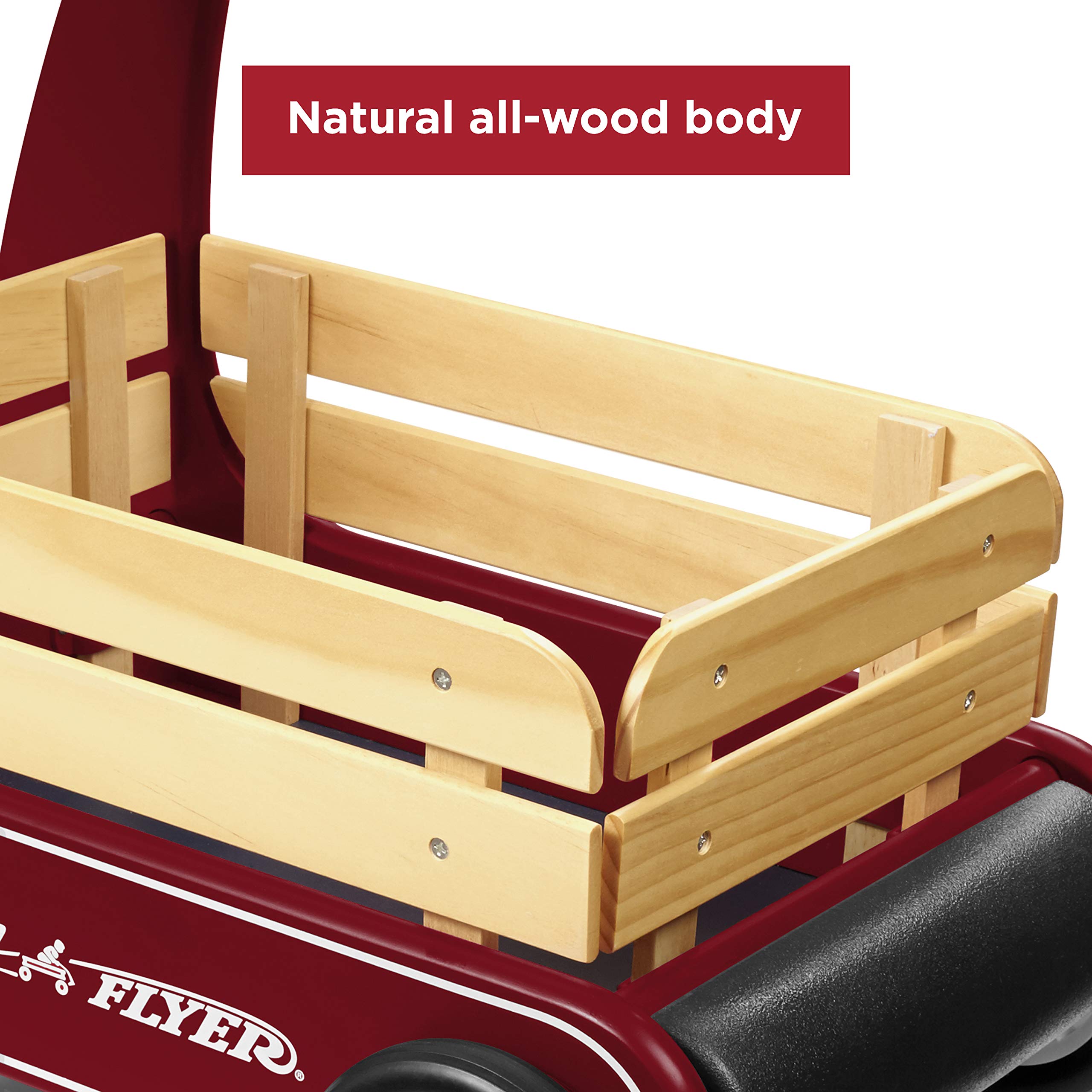 Radio Flyer Classic Wooden Walker Wagon for Toddlers - John Pierce Auto Care