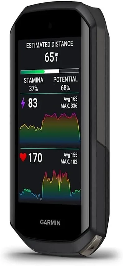 Garmin Edge 1050®, Premium Cycling Computer, Vivid Color Touchscreen Display, Built-in Speaker, Advanced Training and Group Ride Features, Road Hazard Alerts - John Pierce Auto Care