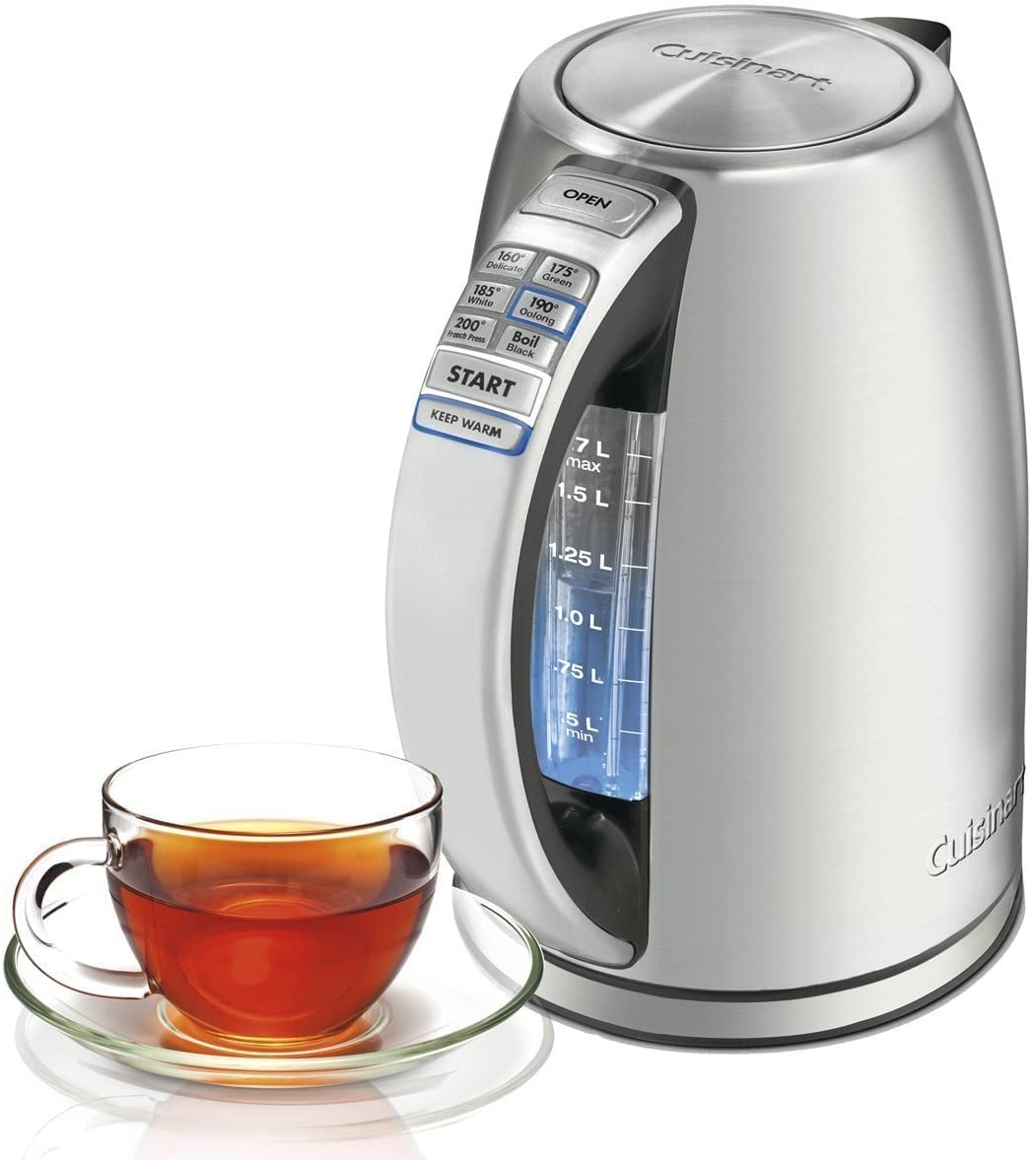 Cuisinart CPK-17 PerfecTemp 1.7-Liter Stainless Steel Electric Kettle - John Pierce Auto Care