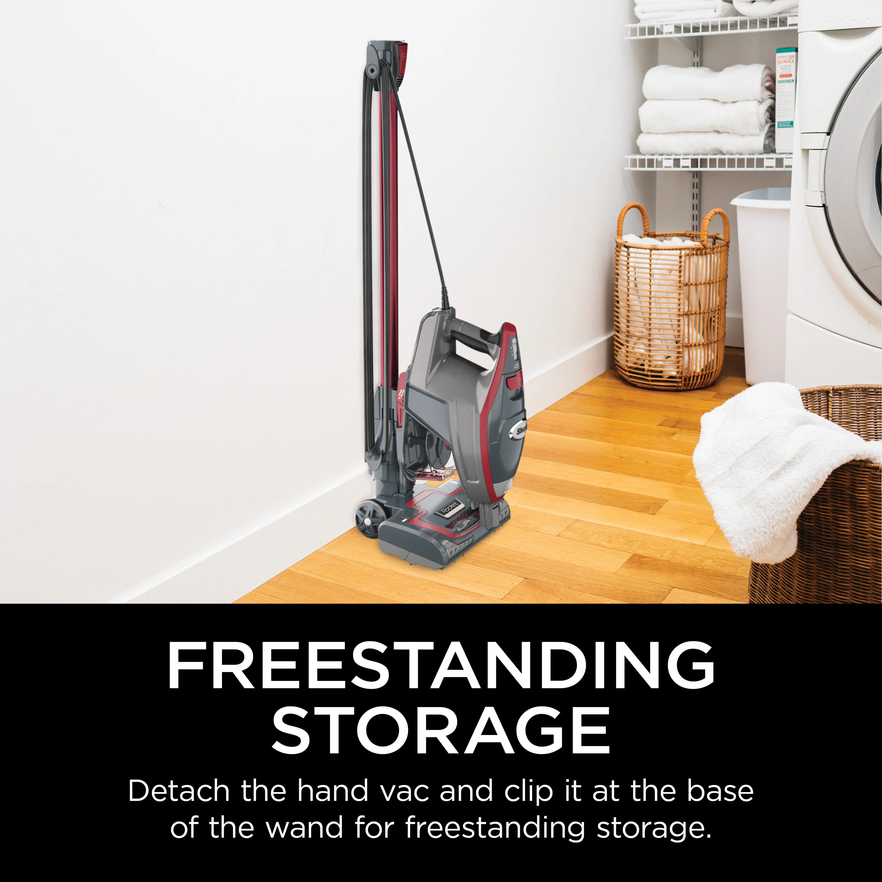 Shark Rocket Pro Corded Stick Vacuum Cleaner, Red, HV370 - John Pierce Auto Care