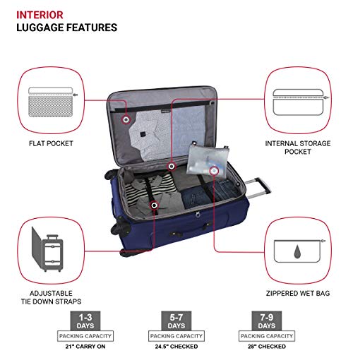 SwissGear Softside Expandable Luggage 3 Piece - John Pierce Auto Care