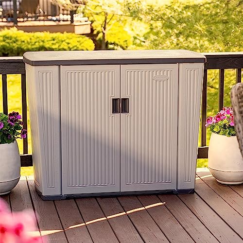 Suncast Backyard Outdoor Storage Peppercorn - John Pierce Auto Care