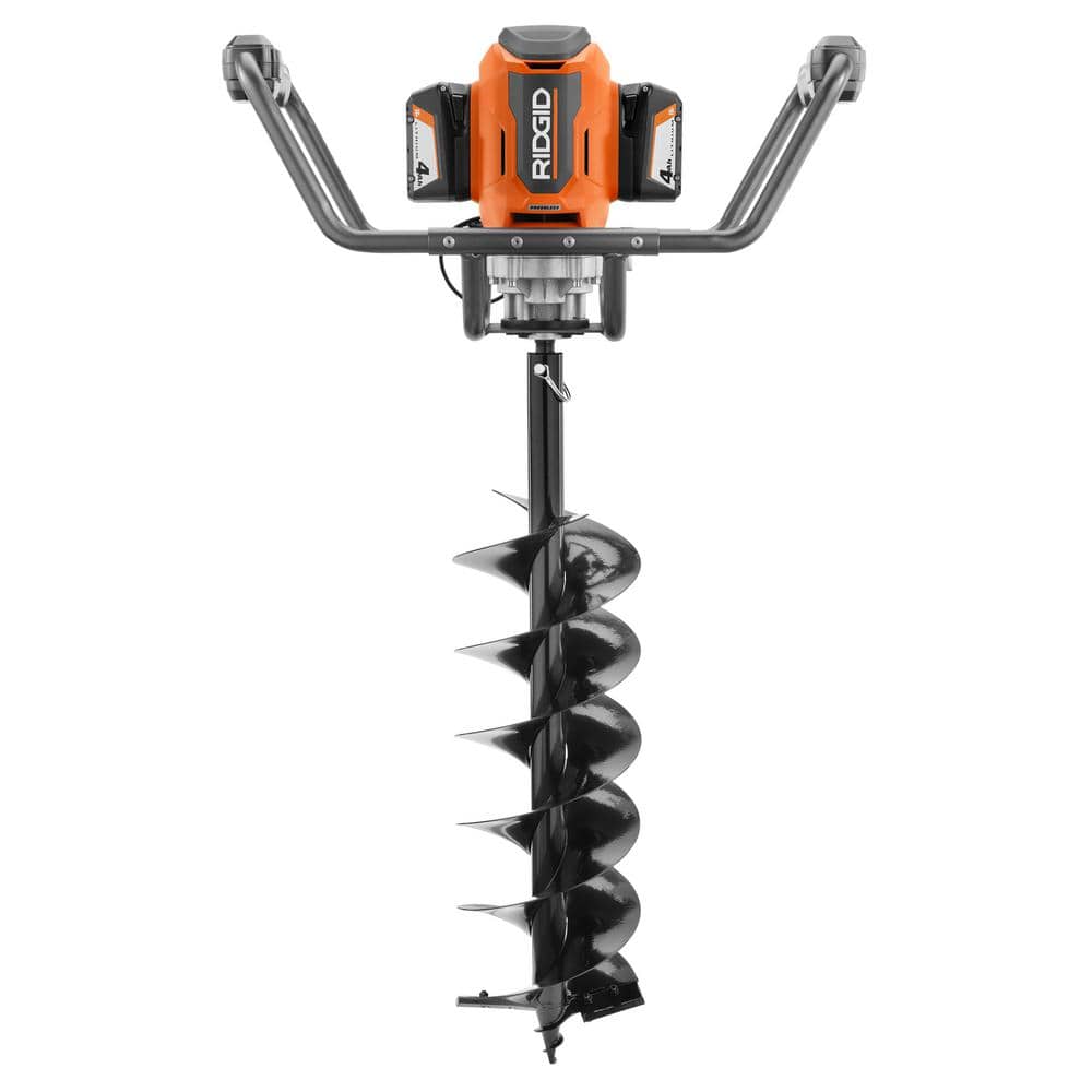 Ridgid 18V Cordless Earth Auger with 8-Inch Auger Bit Kit - John Pierce Auto Care