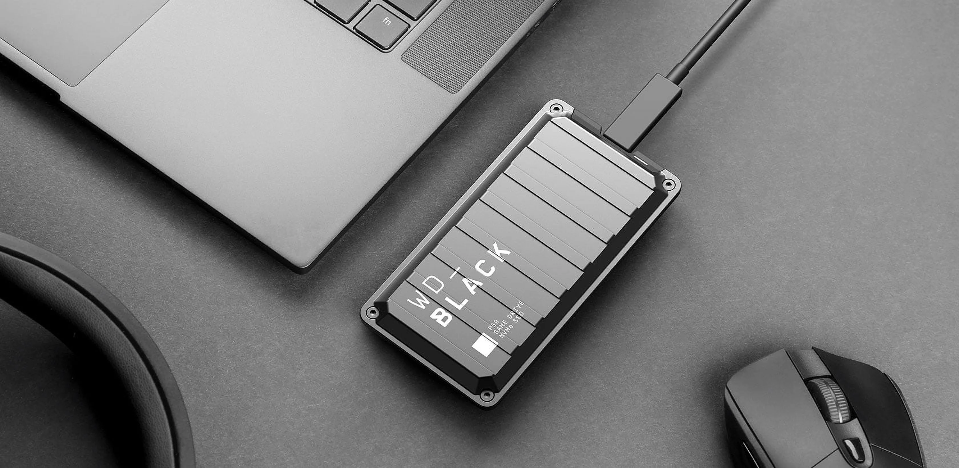 WD_BLACK 4TB P50 Game Drive SSD, Portable External Solid State Drive - WDBA3S0040BBK-WESN - John Pierce Auto Care
