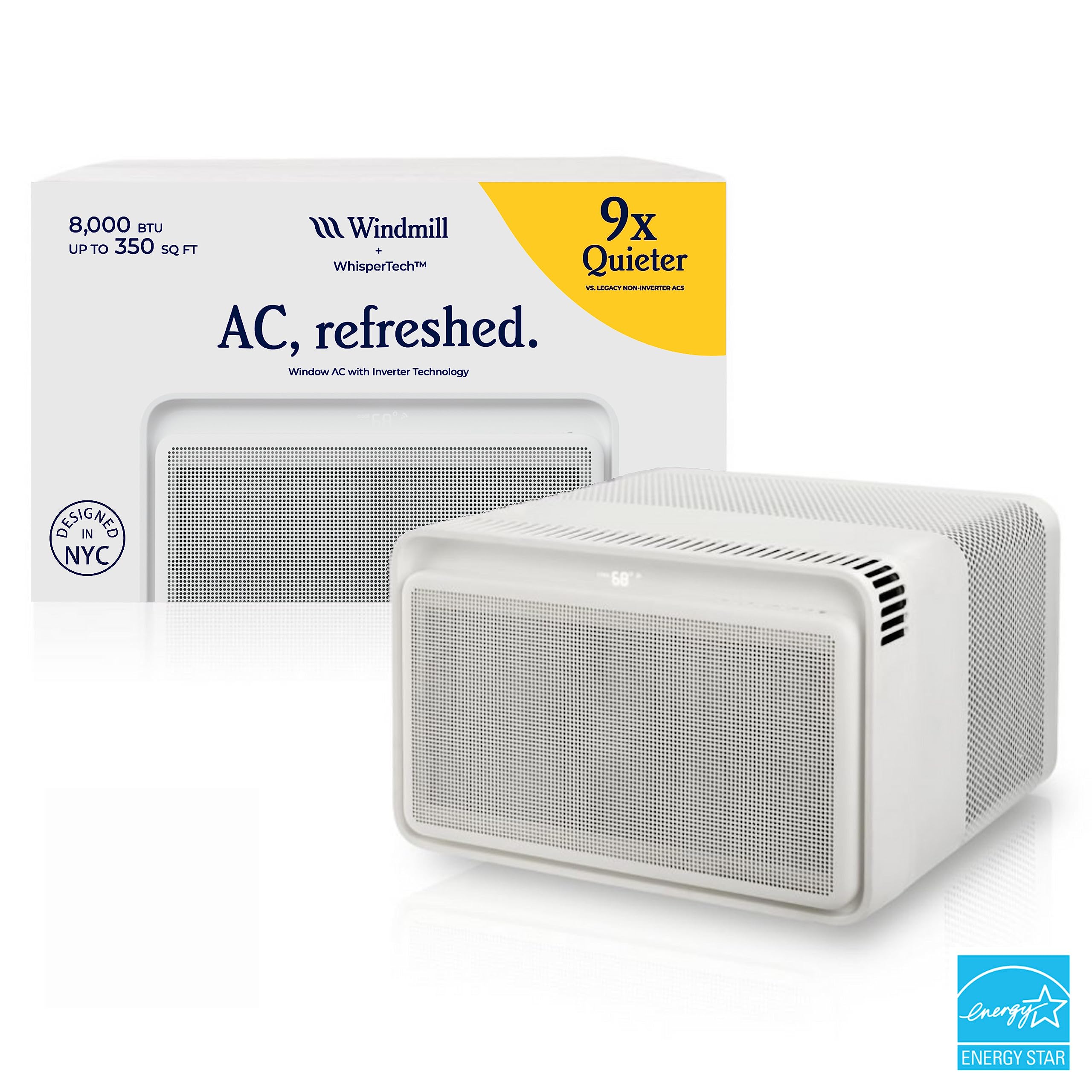 Windmill 8000 BTU Modern Eco-Friendly Air Conditioner - John Pierce Auto Care