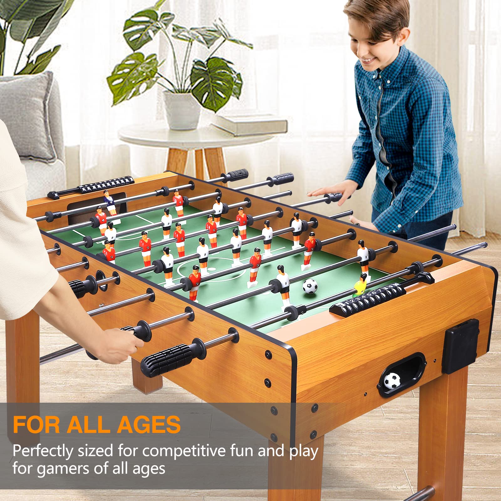BBnote 48-Inch Competition Sized Foosball Table - John Pierce Auto Care