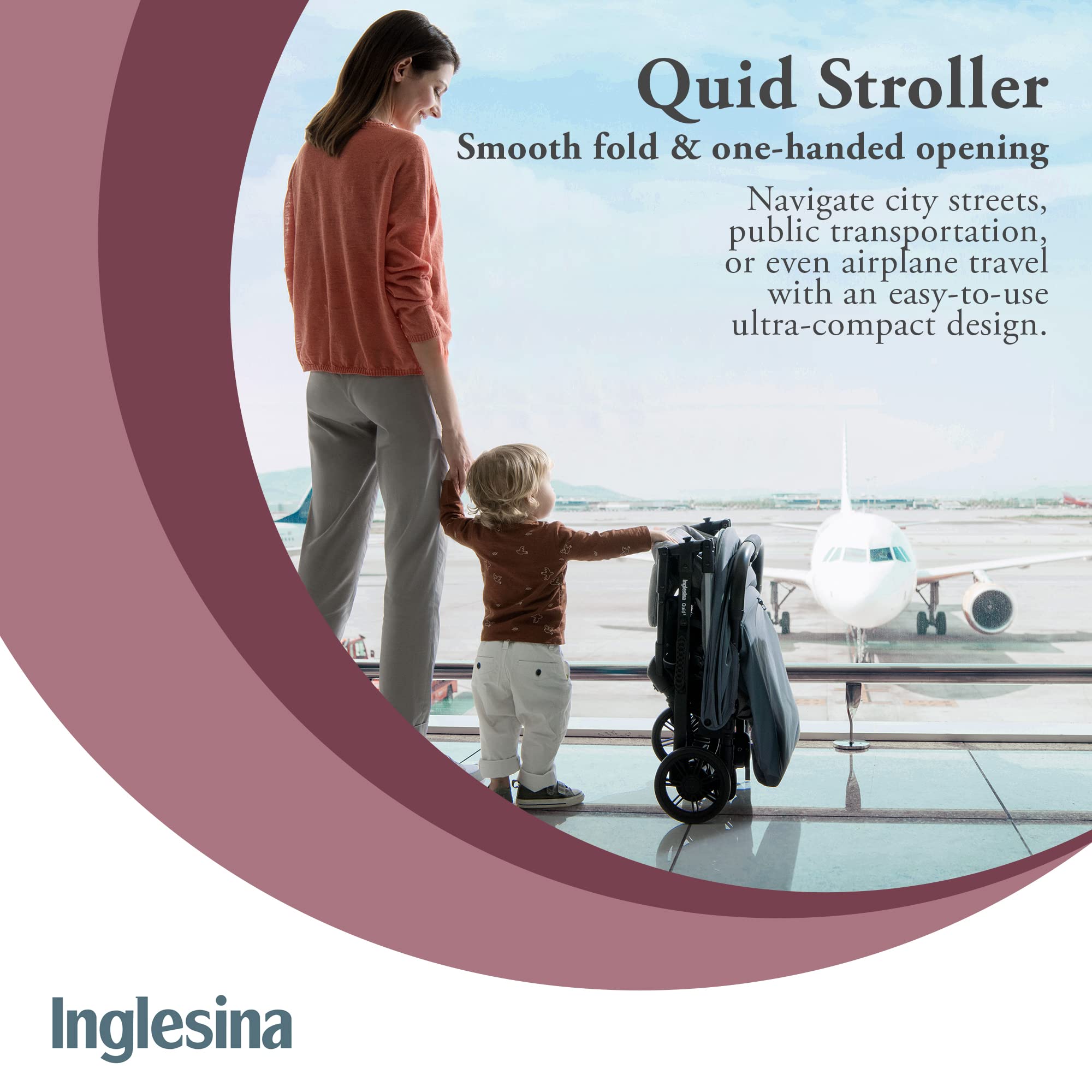 Inglesina Quid Lightweight Foldable Travel Stroller - John Pierce Auto Care