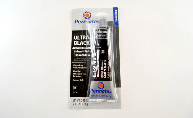 Permatex® Ultra Black® Maximum Oil Resistance RTV Silicone Gasket Maker 3.35OZ - John Pierce Auto Care