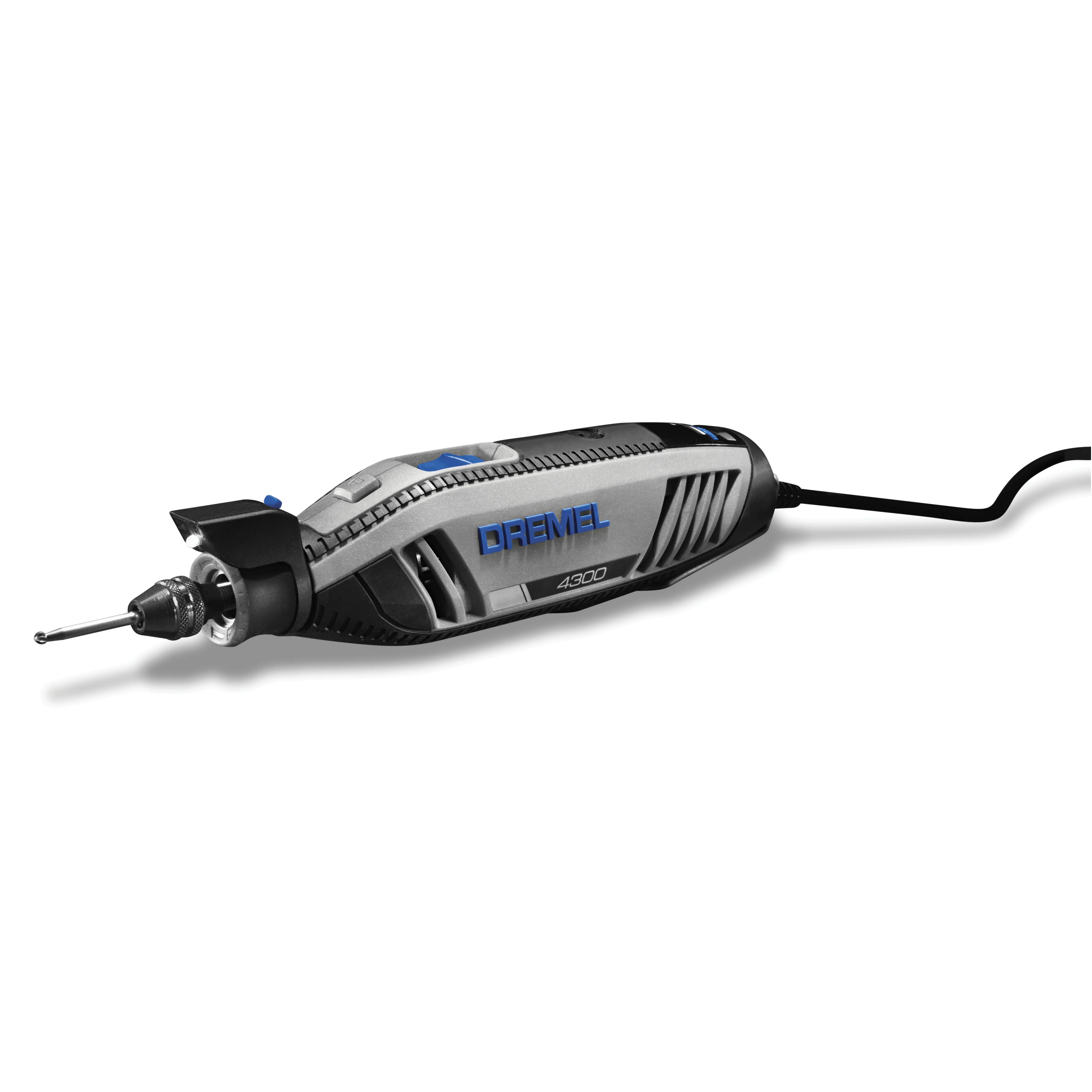 Dremel 4300-9/64 Corded Variable Speed Rotary Tool Kit with Flex Shaft and Hard Storage Case, High Power & Performance, Variable Speed - Engraver, Etcher, Sander, and Polisher - John Pierce Auto Care