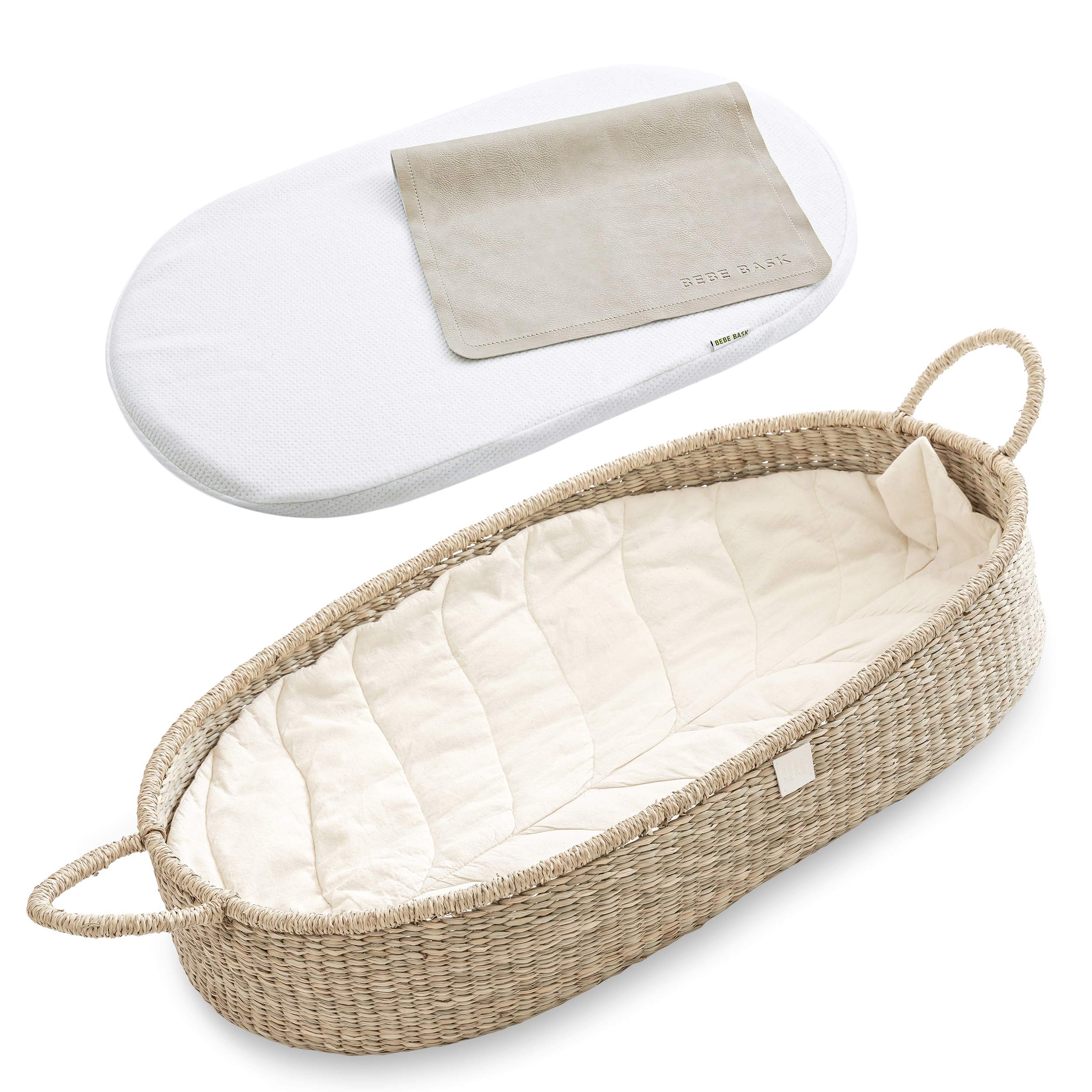 BEBE BASK Fairtrade Woven Changing Basket Alternative - John Pierce Auto Care