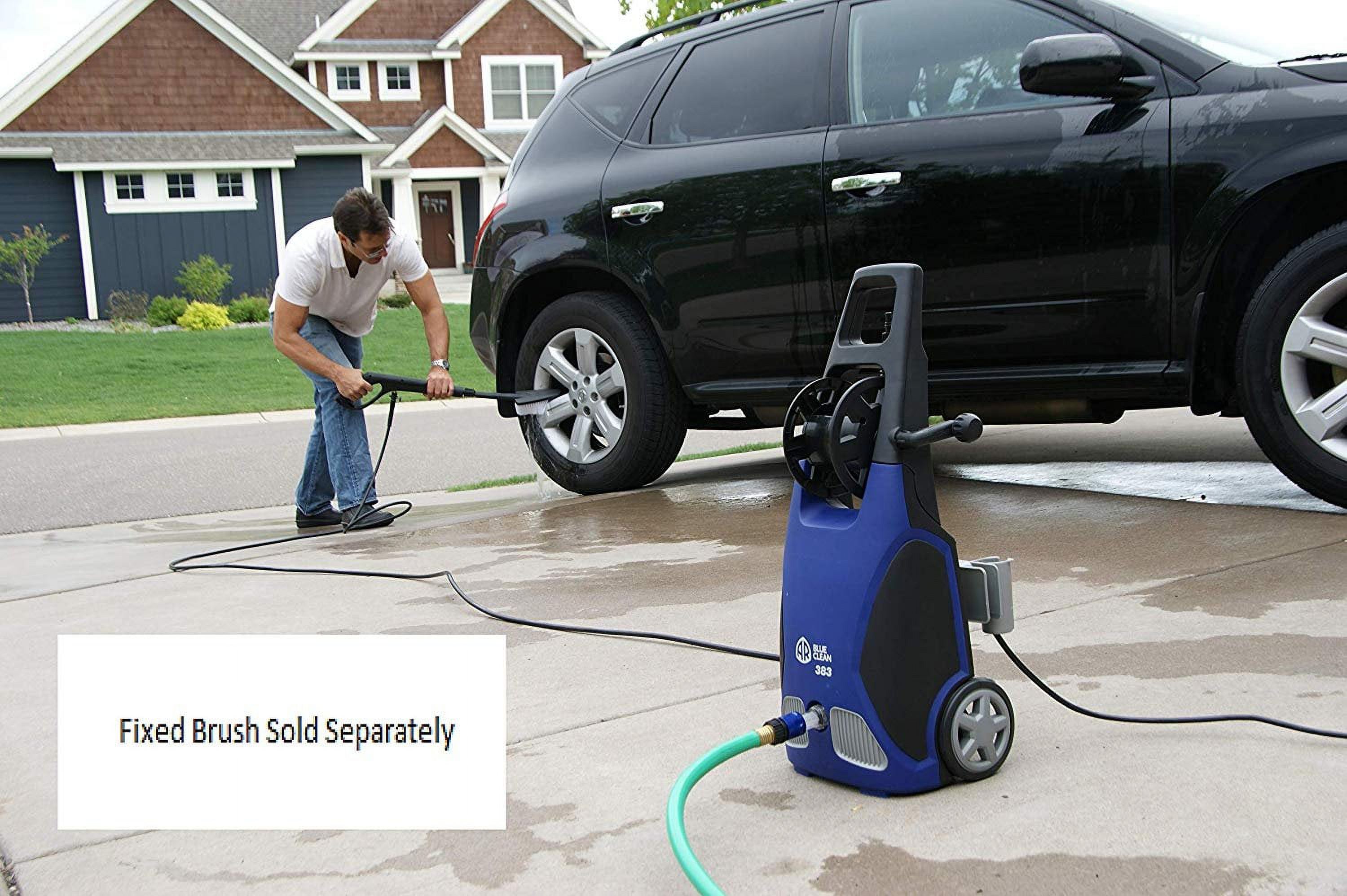 AR Blue Clean, AR383 1,900 PSI Electric Pressure Washer, Nozzles, Spray Gun, Wand, Detergent Bottle & Hose - John Pierce Auto Care