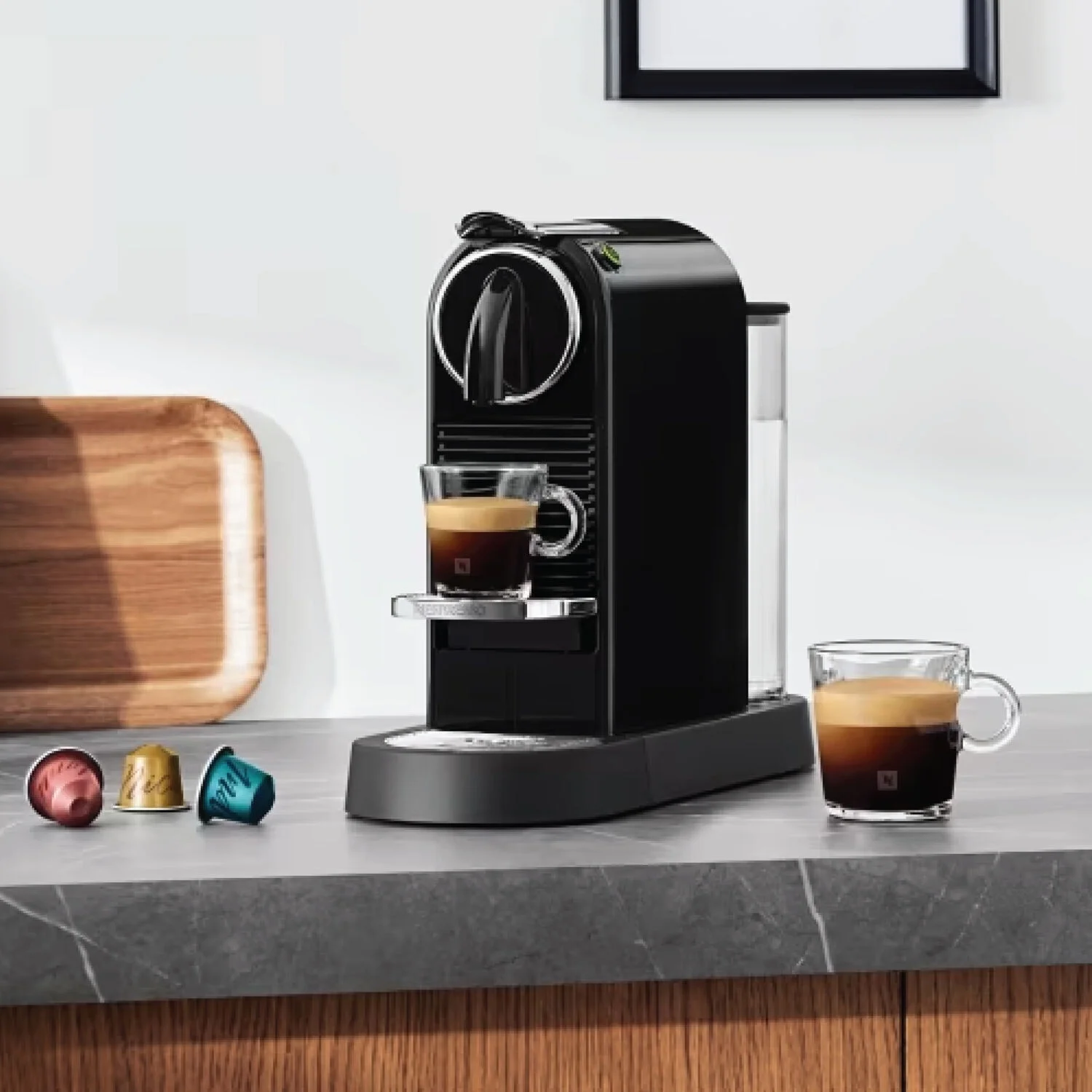 Nespresso CitiZ Espresso Machine by De'Longhi, Black - John Pierce Auto Care