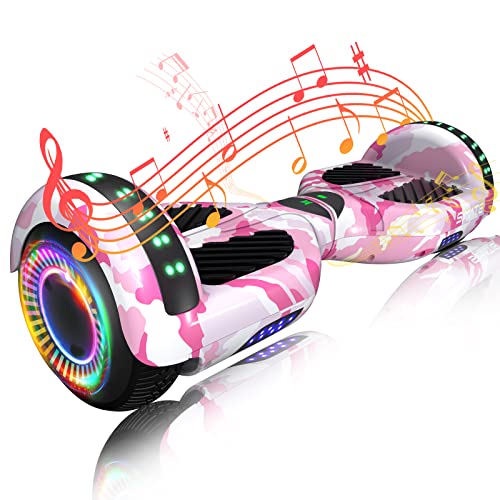 SIMATE Self-Balancing Hoverboard with Bluetooth and LED Lights - John Pierce Auto Care