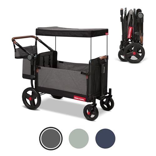 Radio Flyer Atlas Stroll Folding Twin Stroller Wagon - John Pierce Auto Care