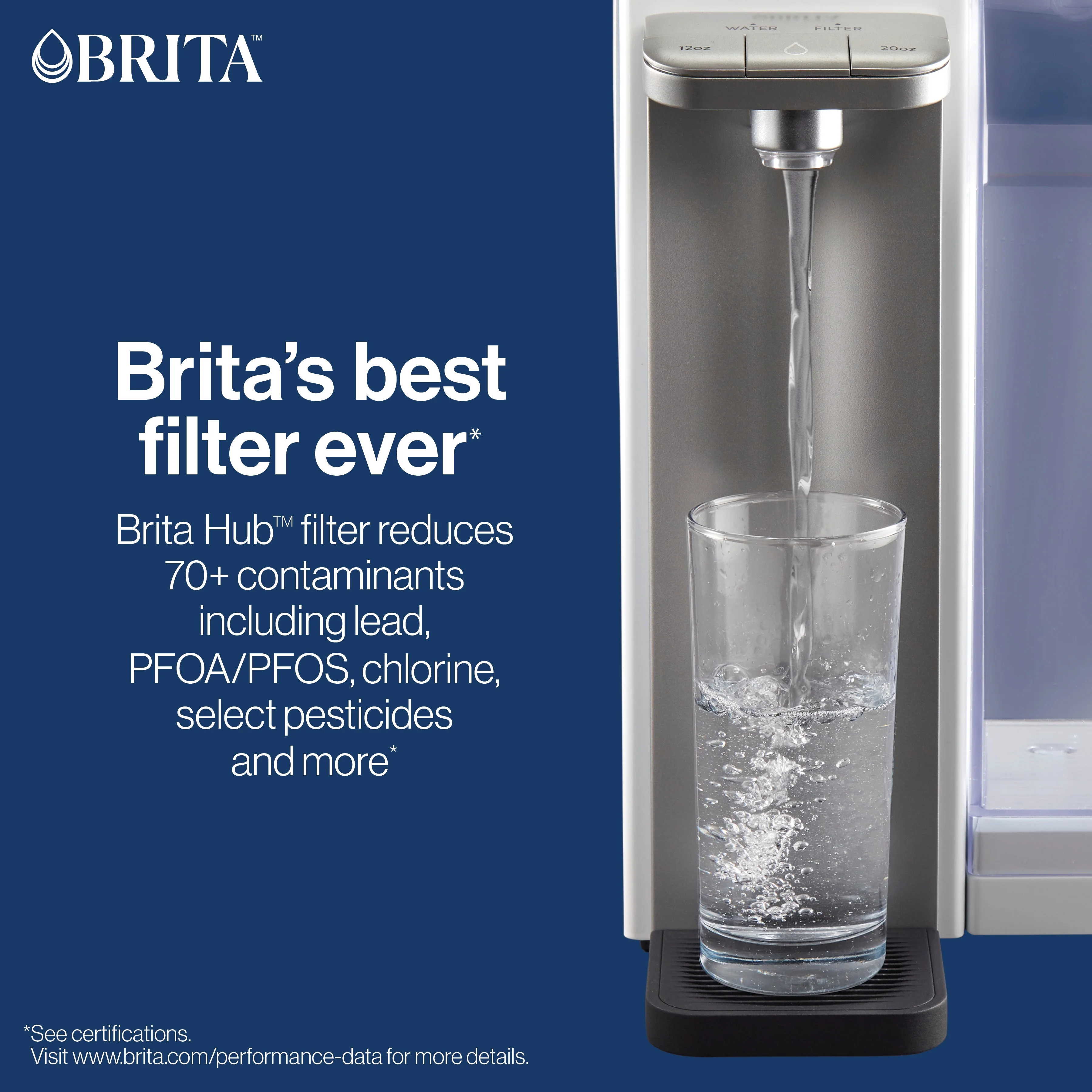 Brita Hub 12-Cup Instant Countertop Water Filtration Device - John Pierce Auto Care
