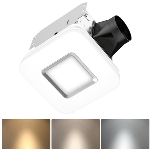 OREiN 100 CFM Bathroom Exhaust Fan with Integrated LED Light - John Pierce Auto Care
