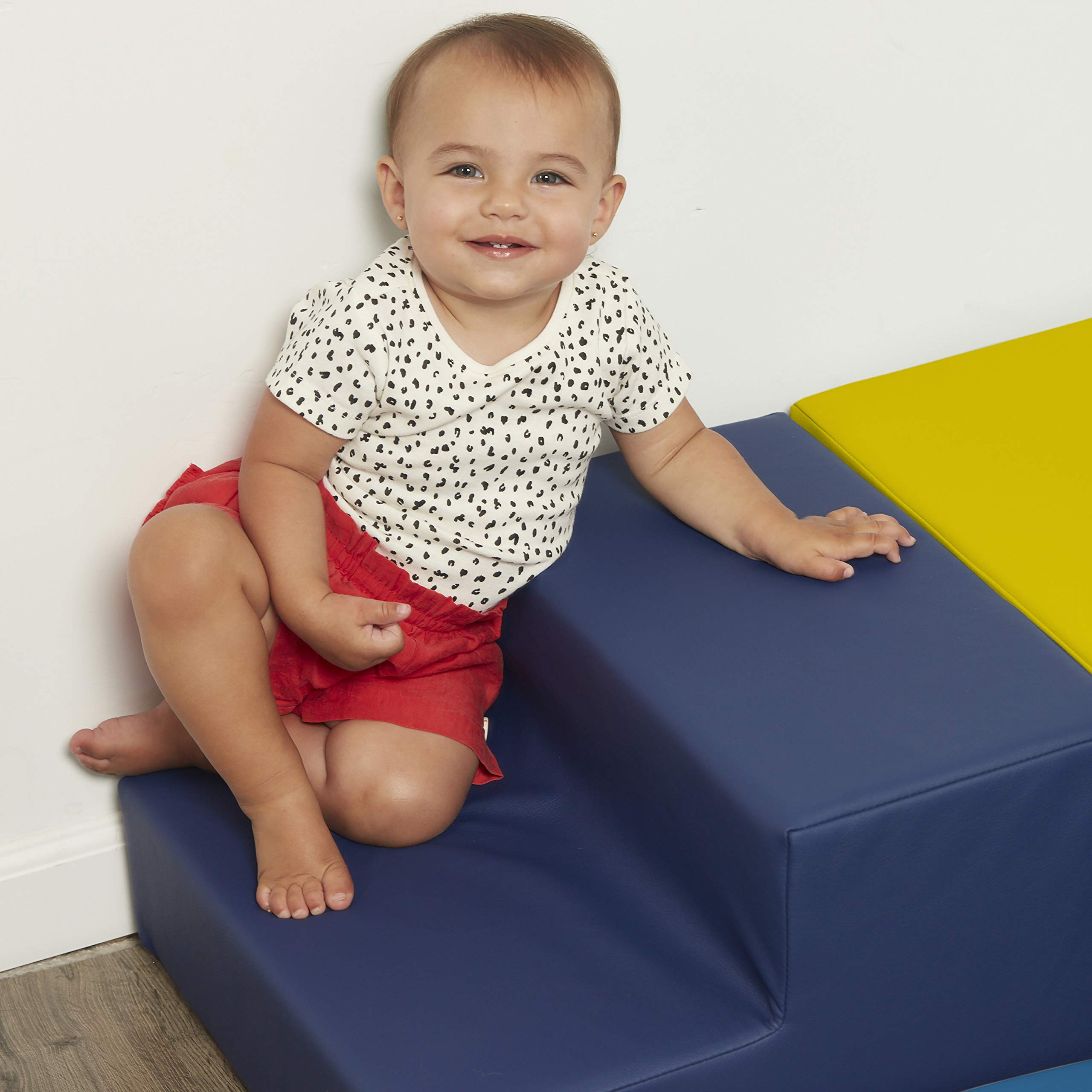 Factory Direct Partners SoftScape 4-Piece Corner Climber (Blue/Red) - John Pierce Auto Care