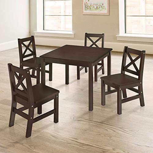 EHemco Solid Wood Kids Table and Chair Furniture Set - John Pierce Auto Care