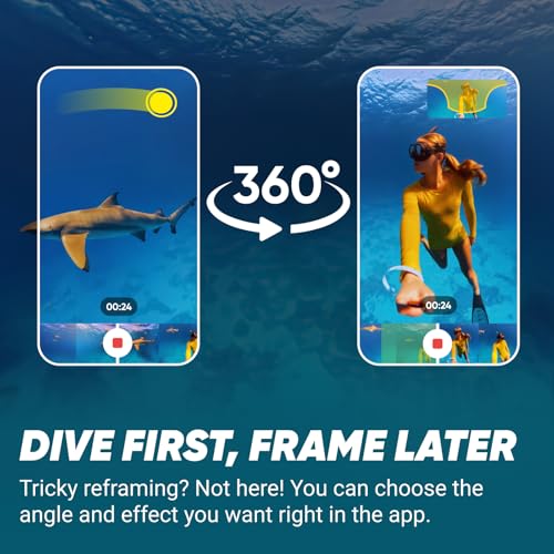 Insta360 Invisible Dive Bundle Stabilization - John Pierce Auto Care