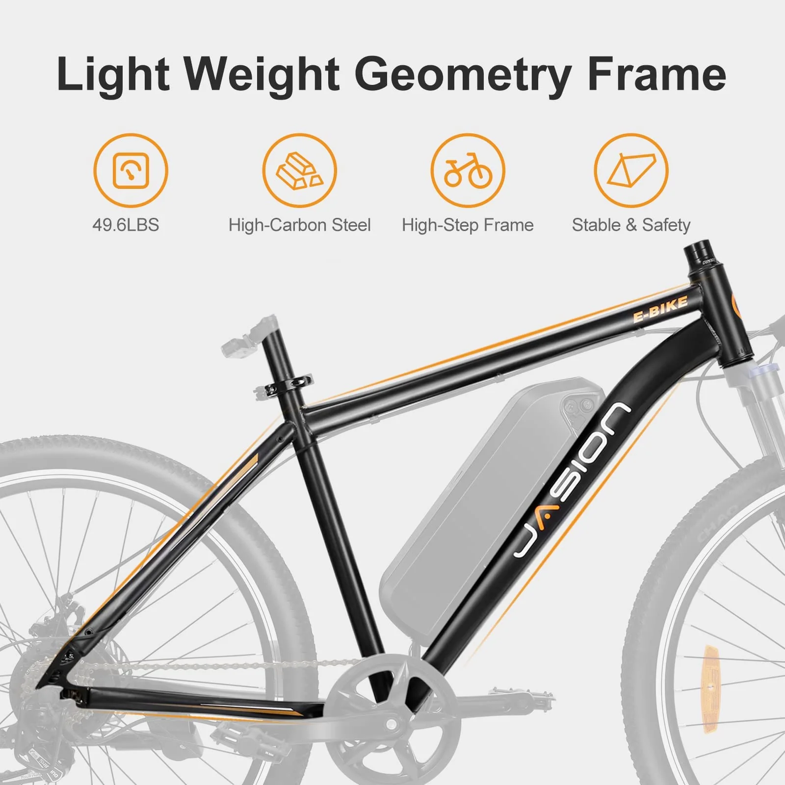 Jasion Electric Bike for Adults, 360Wh - John Pierce Auto Care