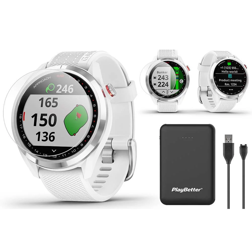 Garmin Approach S42 Golf GPS Watch - John Pierce Auto Care