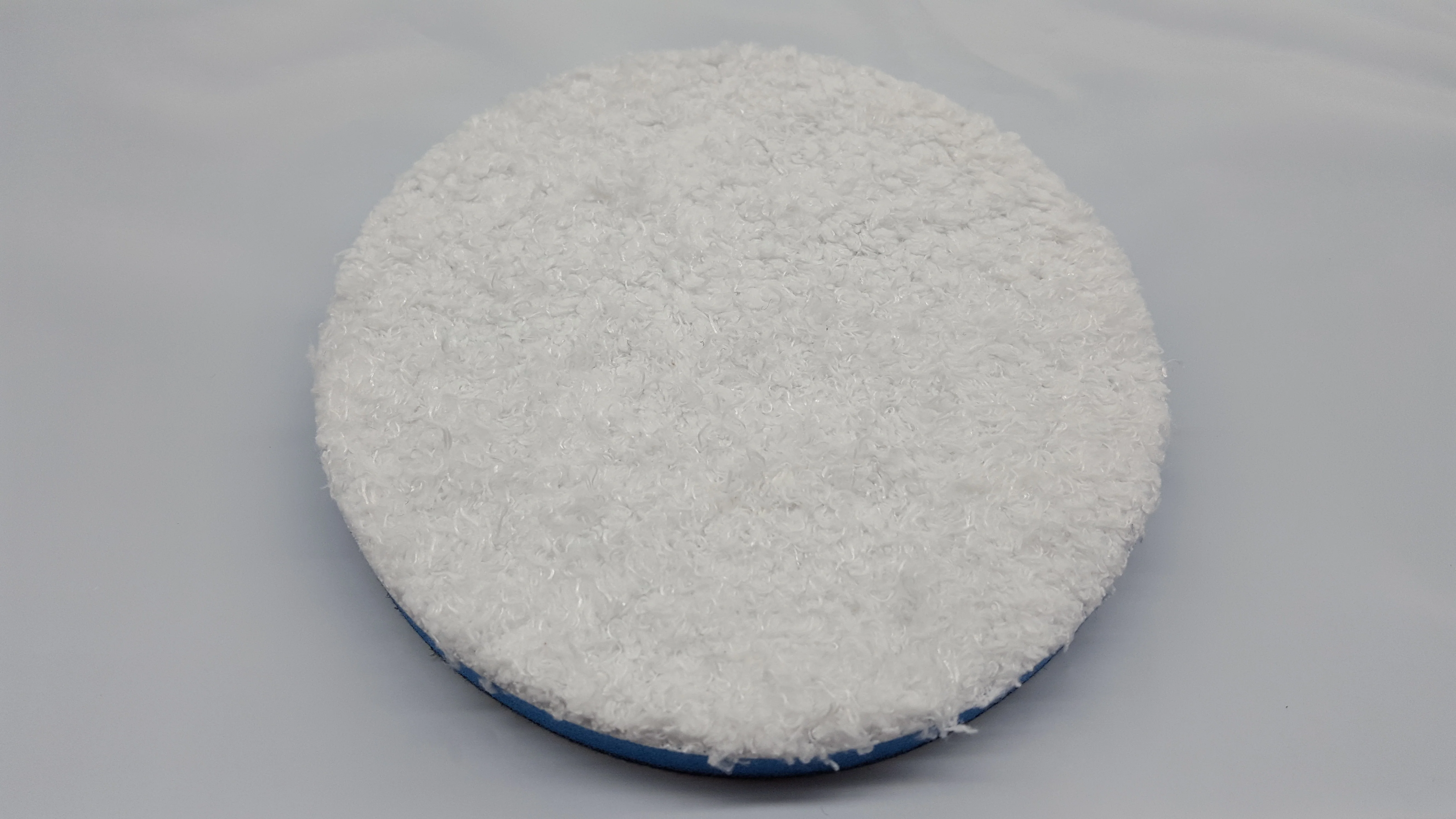 6'' Inch SM Arnold Blue Microfiber Finishing / Polishing Pads - 1 Pack 43-216 - John Pierce Auto Care