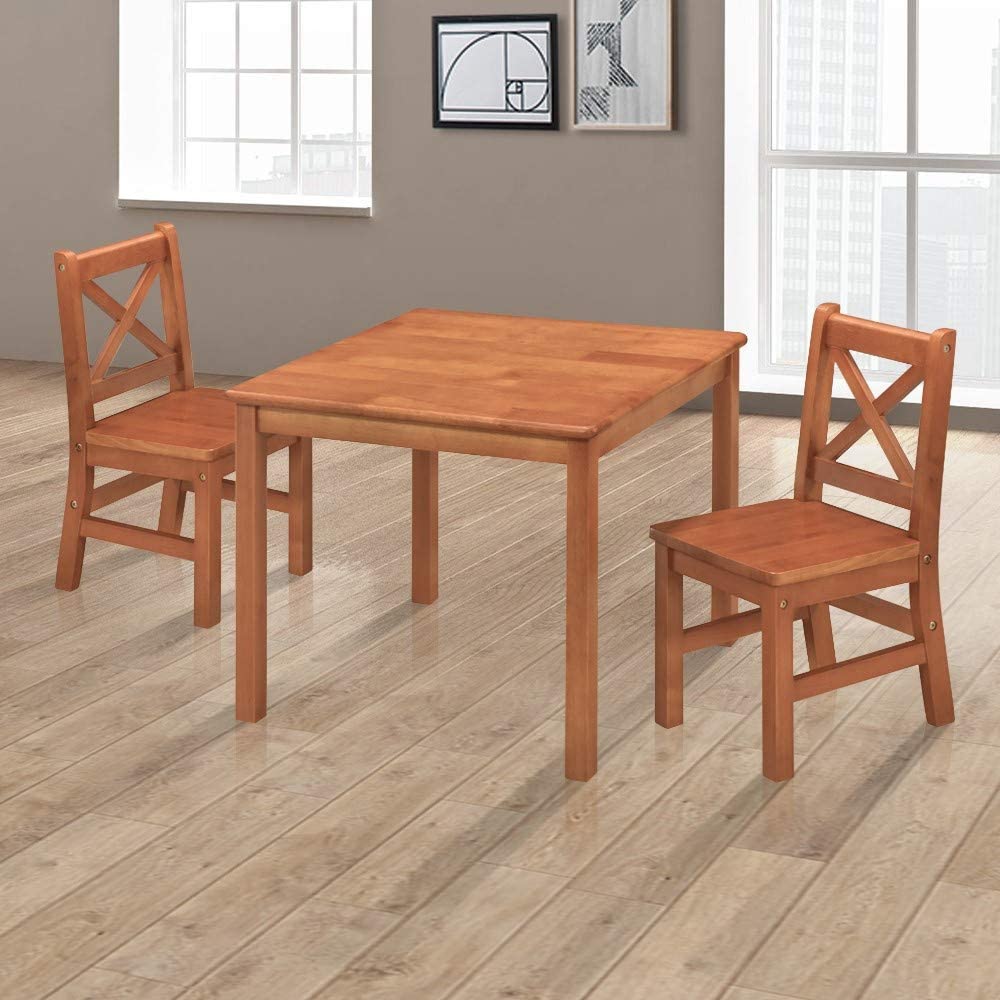 EHemco Solid Wood Kids Table and Chair Furniture Set - John Pierce Auto Care