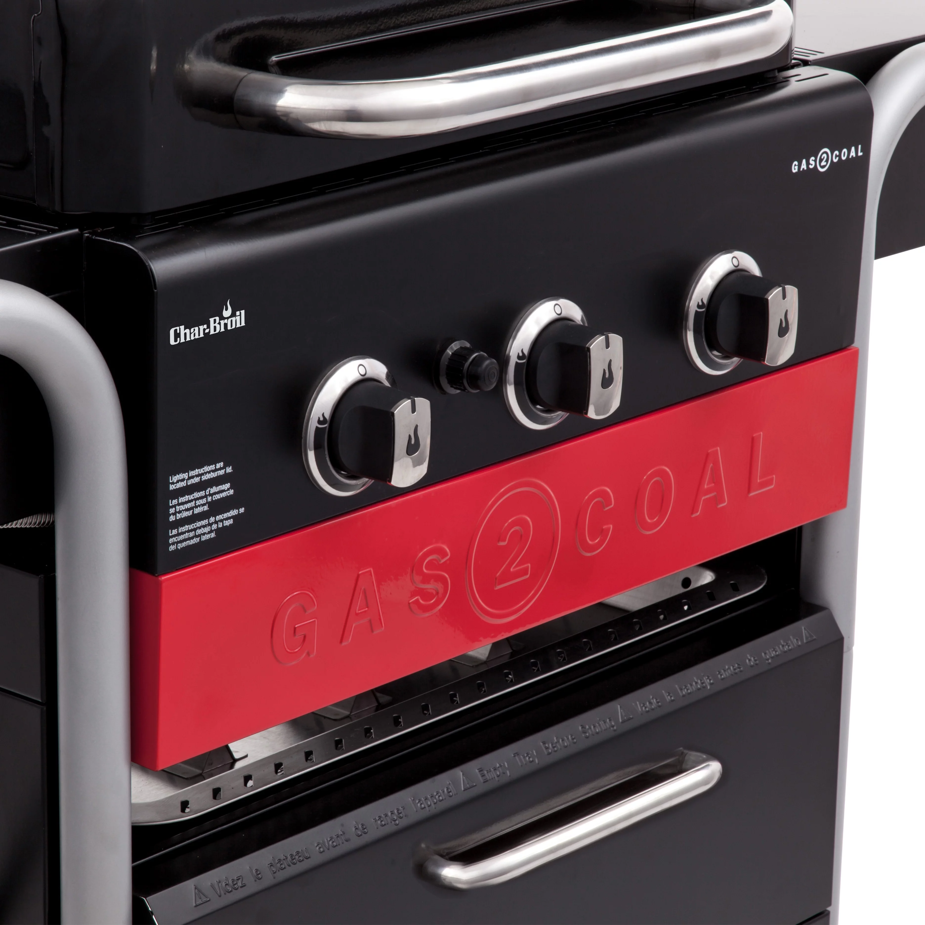Char-Broil Gas2Coal 3-Burner Hybrid Gas and Charcoal Grill - John Pierce Auto Care