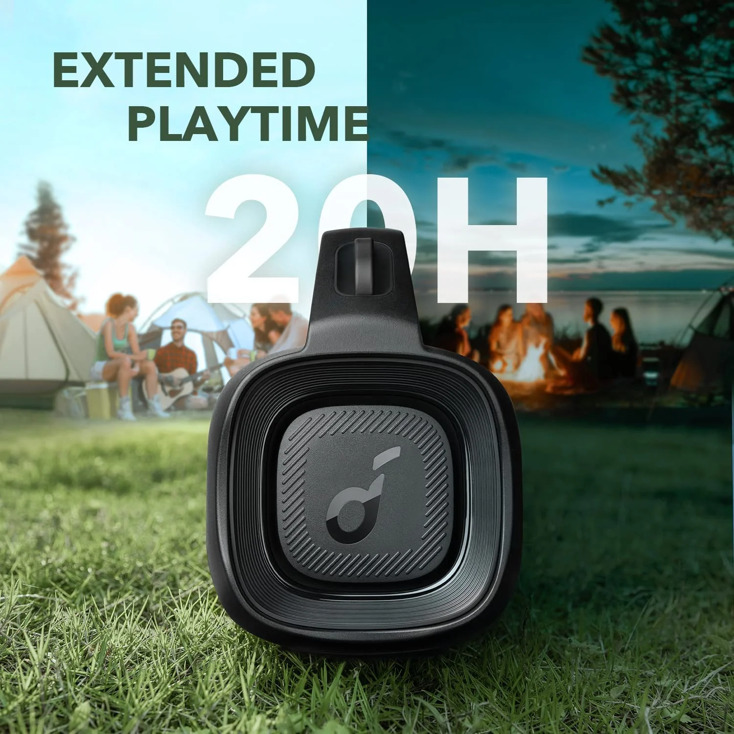 Soundcore Anker Motion Boom Plus Outdoor Bluetooth Speaker,80W Booming Sound,Portable with Strap for Camping - John Pierce Auto Care