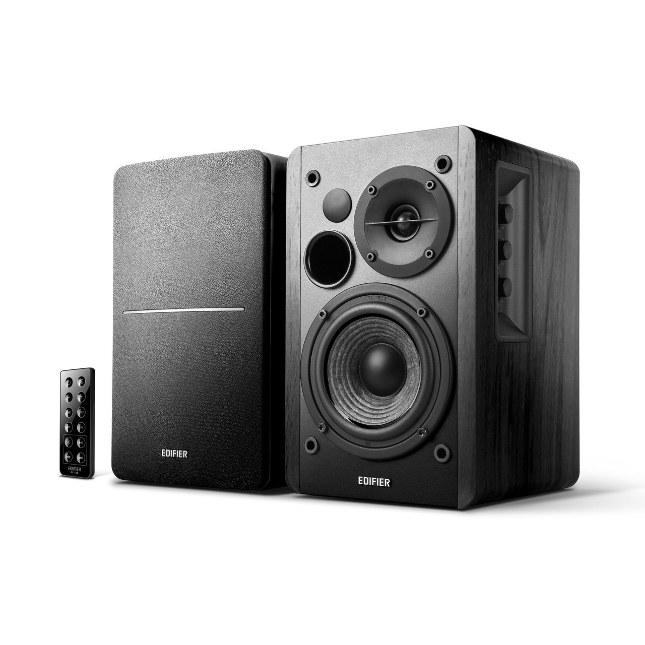 Edifier R1280DB Powered Bluetooth Bookshelf Speakers (Black) - John Pierce Auto Care