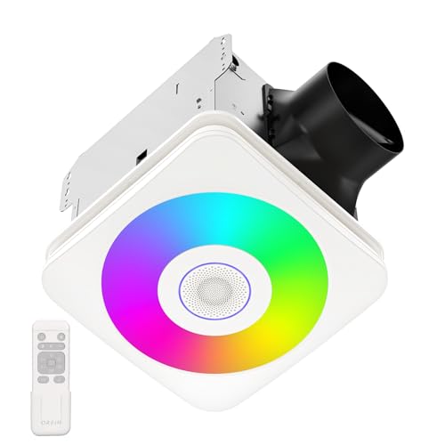 OREiN 100 CFM Bathroom Exhaust Fan with Integrated LED Light - John Pierce Auto Care