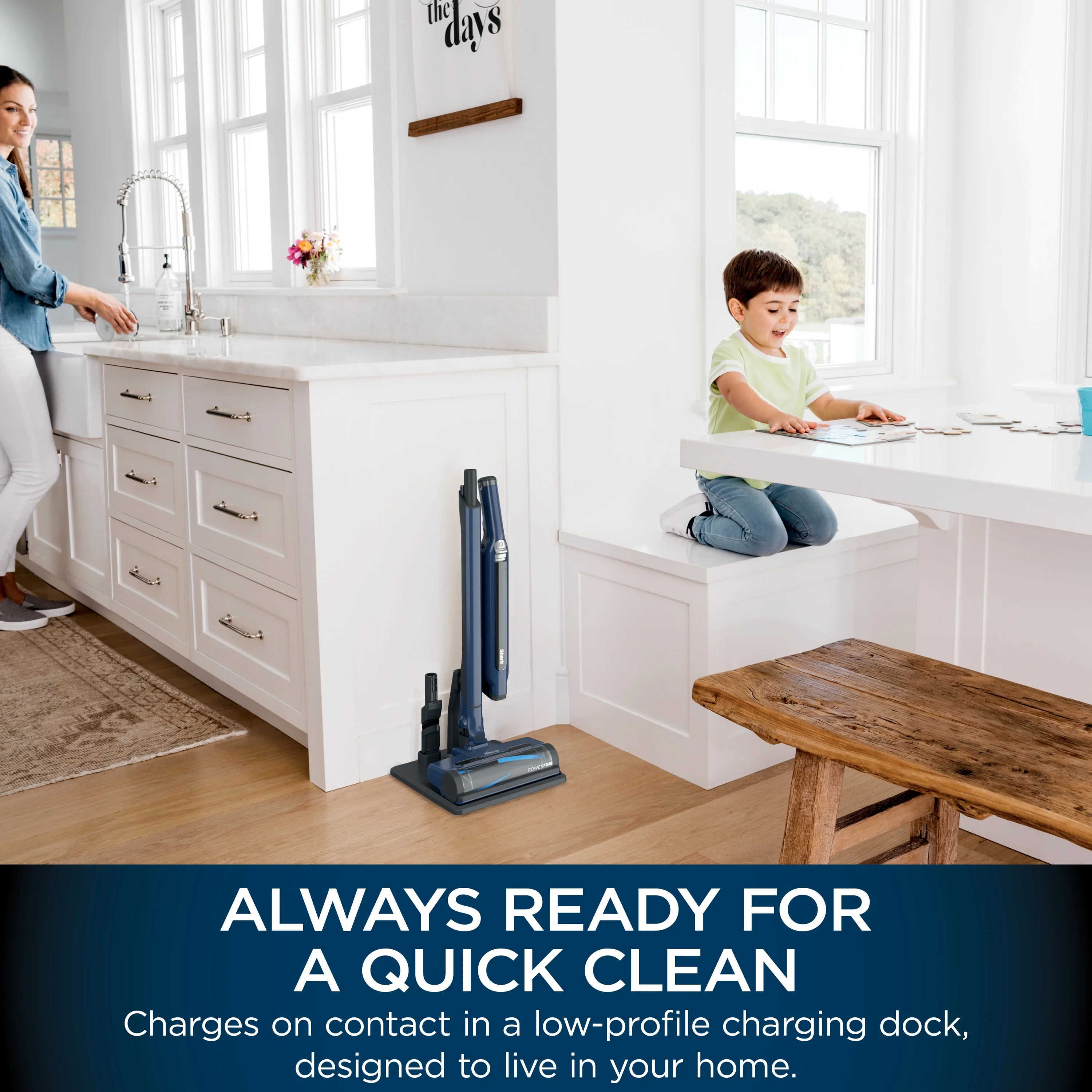 Shark WANDVAC System Ultra-Lightweight Powerful Cordless 3-in-1 Stick Vacuum Cleaner, WS630 - John Pierce Auto Care