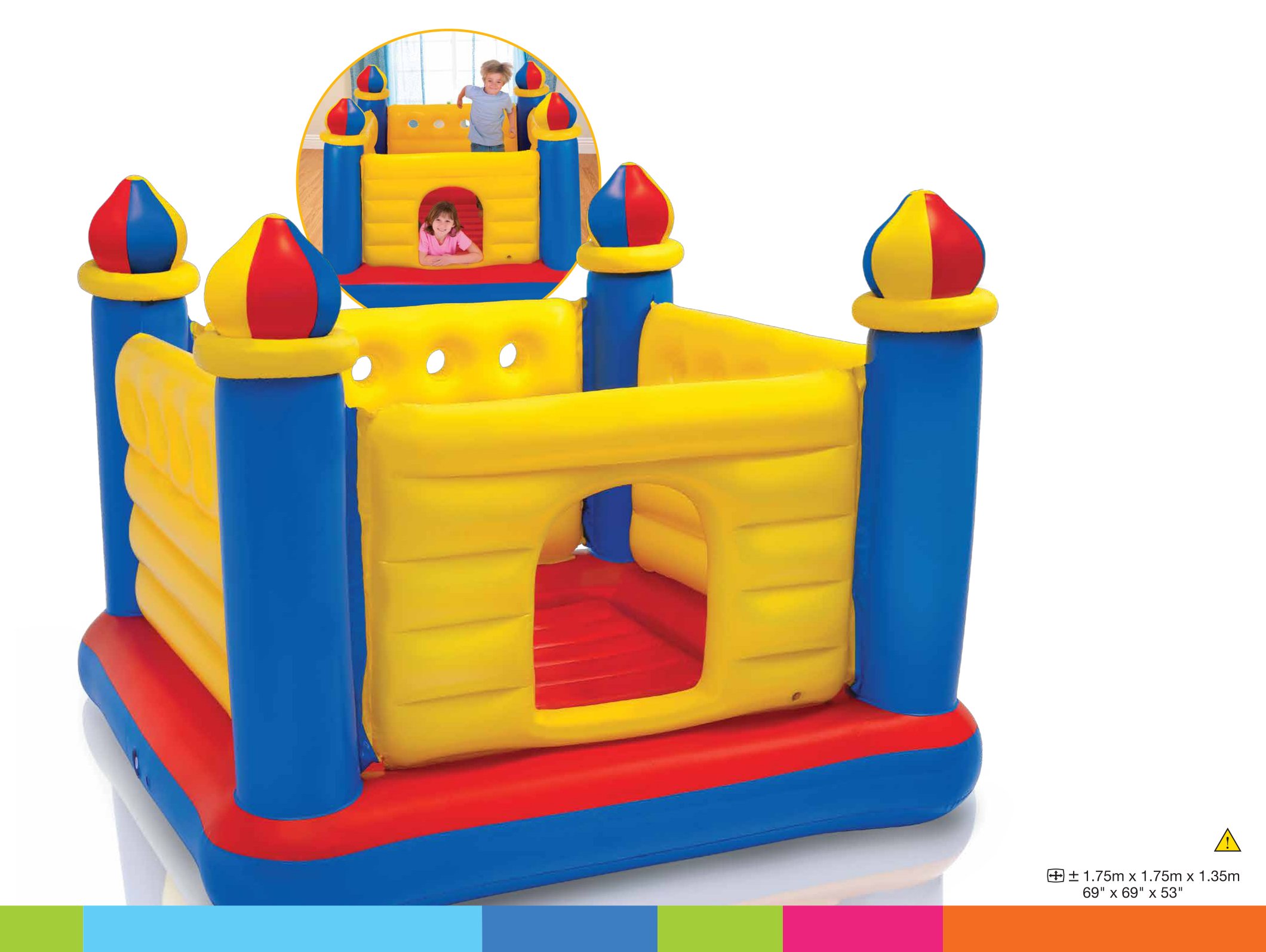 Intex Jump Castle Inflatable Bouncer - John Pierce Auto Care