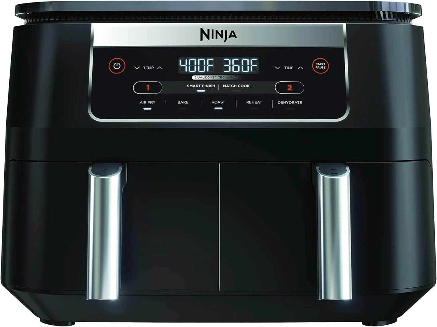 Ninja DZ090 Foodi 6-Quart 5-in-1 DualZone Air Fryer (Refurbished) - John Pierce Auto Care