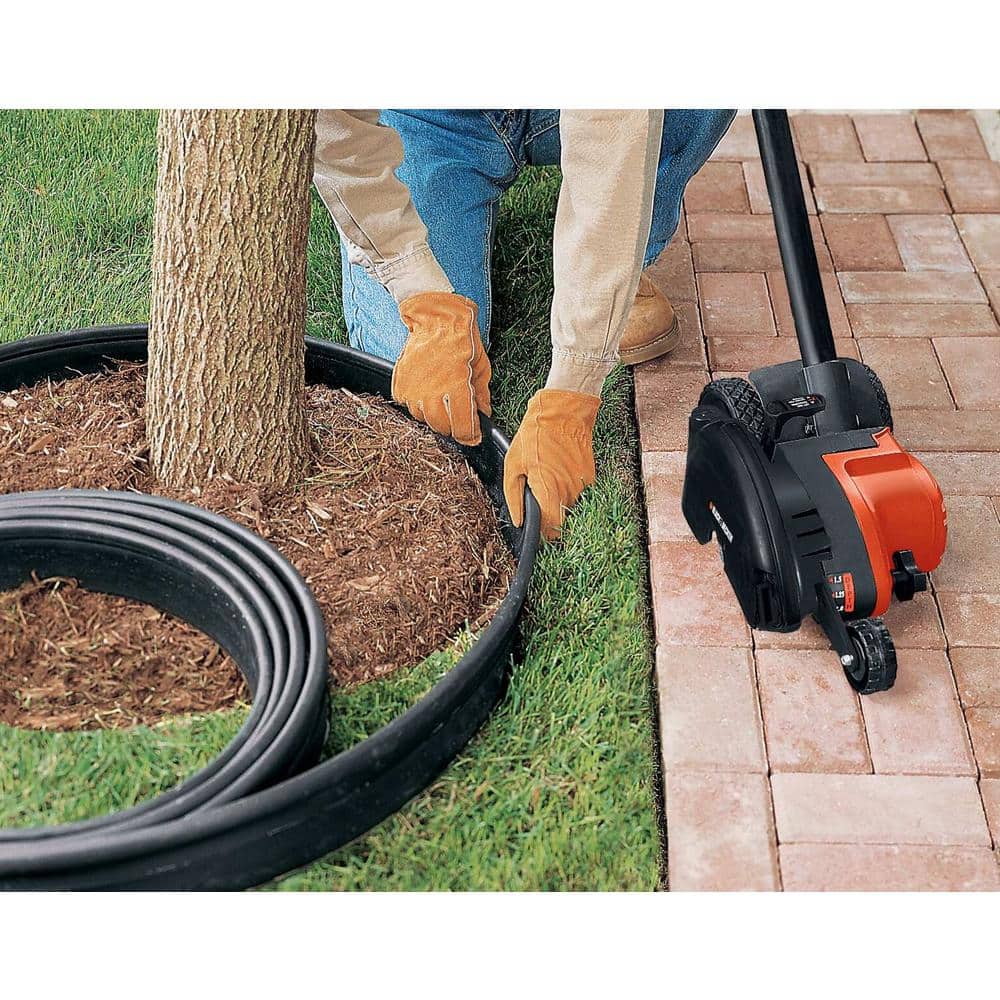 BLACK+DECKER 12-Amp Corded Electric 2-in-1 Lawn Edger and Trencher - John Pierce Auto Care