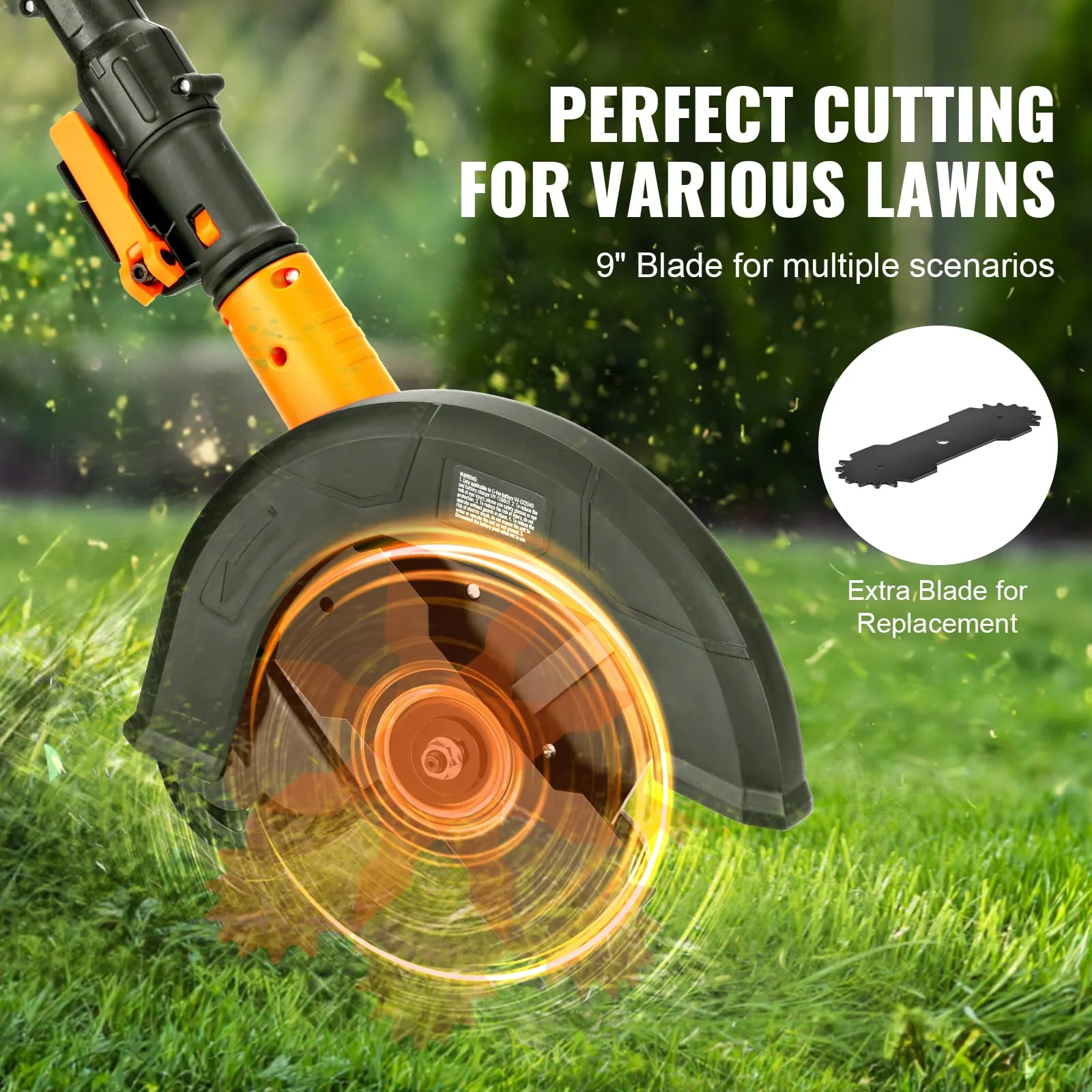 VEVOR 20V Cordless Lawn Edger - John Pierce Auto Care