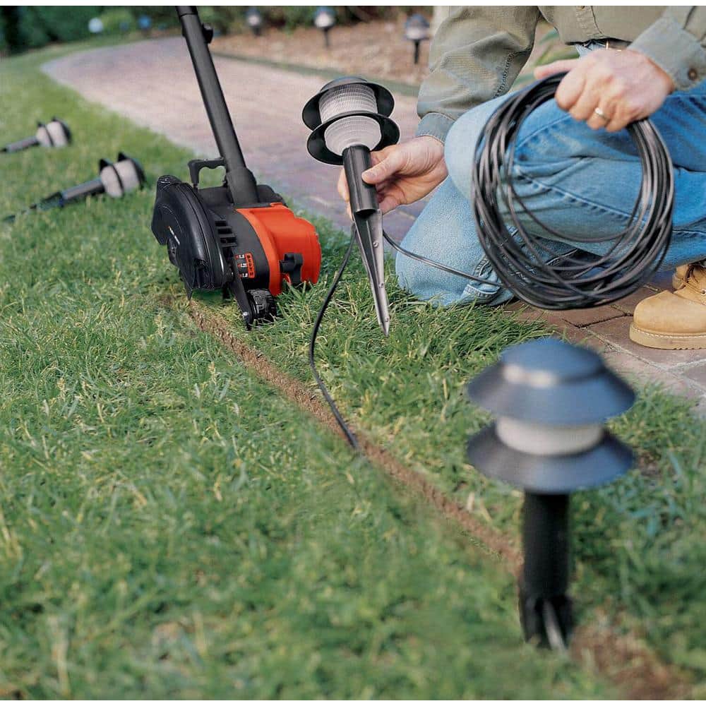 BLACK+DECKER 12-Amp Corded Electric 2-in-1 Lawn Edger and Trencher - John Pierce Auto Care