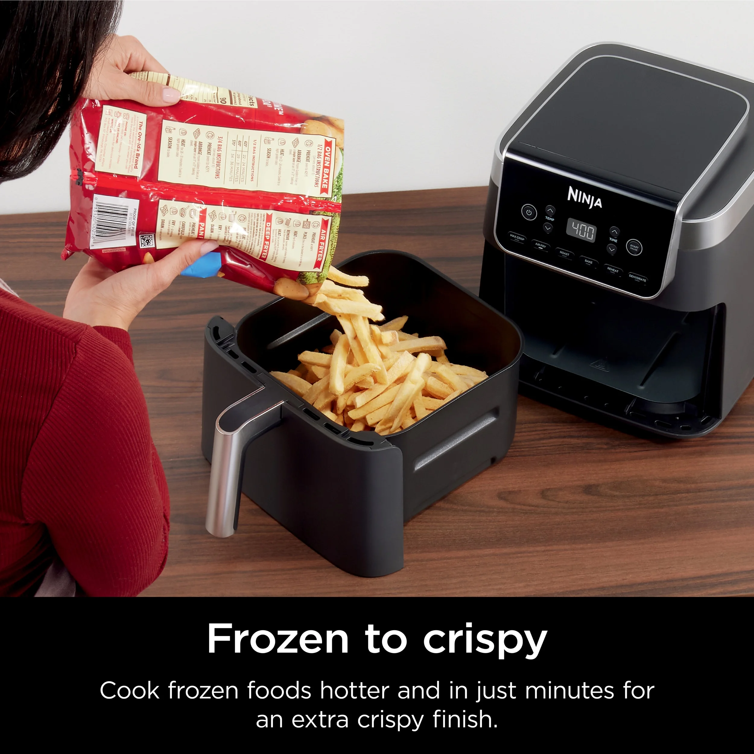 Ninja Air Fryer Pro XL 6-in-1 with 6.5 QT Capacity, Max Crisp, Air Fry, Air Roast, Bake, Reheat, Dehydrate, Max Crisp Technology, AF181 - John Pierce Auto Care