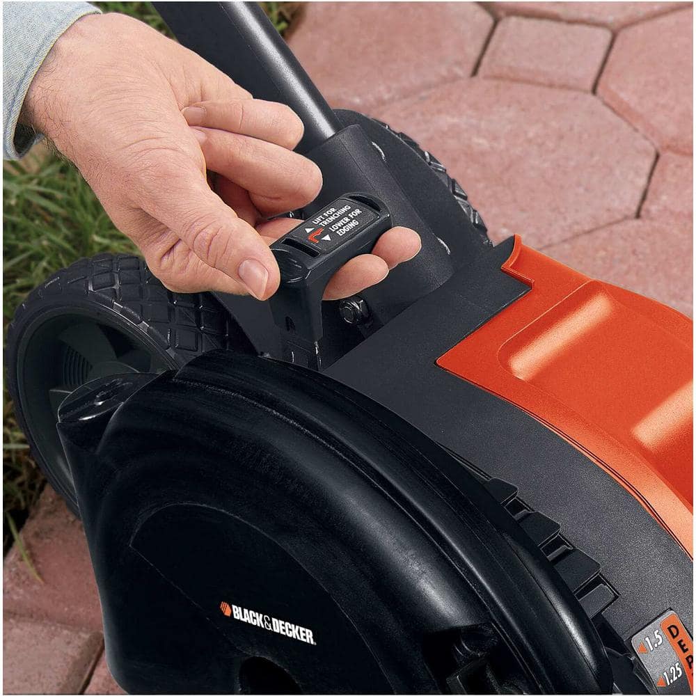 BLACK+DECKER 12-Amp Corded Electric 2-in-1 Lawn Edger and Trencher - John Pierce Auto Care