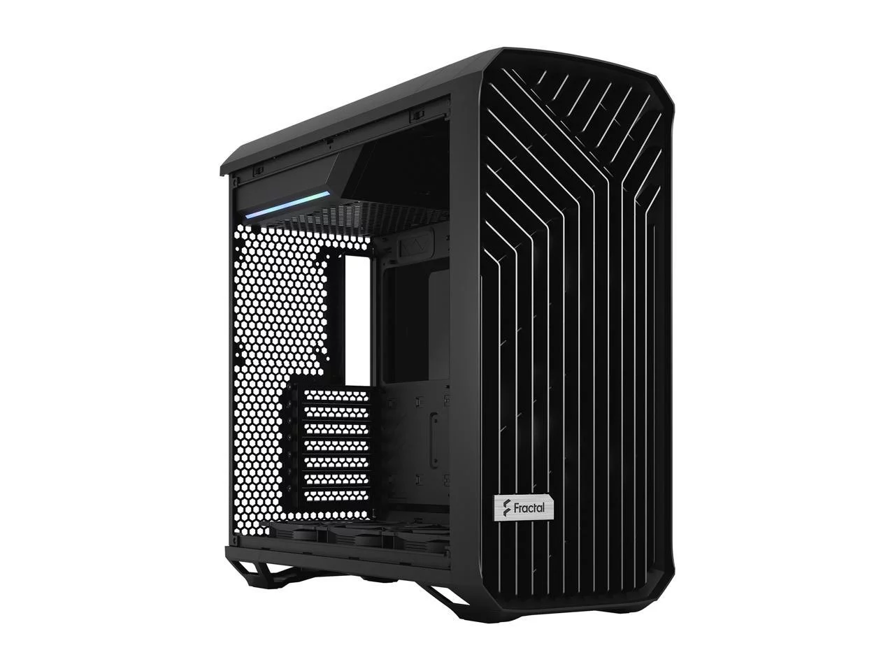 Fractal Design Torrent Black E-ATX Tempered Glass Window High-Airflow Mid Tower Computer Case - John Pierce Auto Care